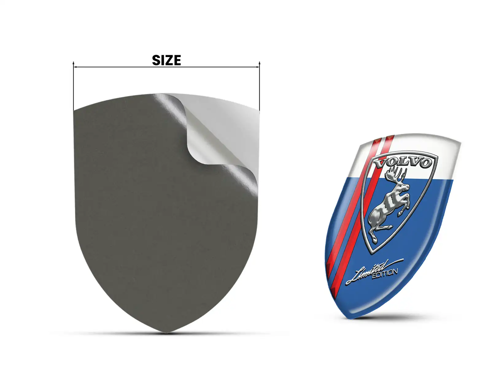 Volvo Pegatina Silicona Pro Máximo Estilo Resistente Rendimiento